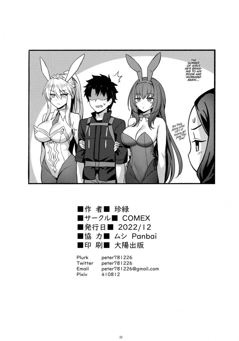 Kyou no Chaldea mo Ecchi na Funiki ga Afureru page 21001